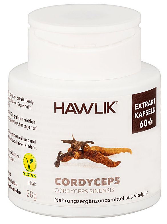 Extracto de Cordyceps · Hawlik · 60 cápsulas