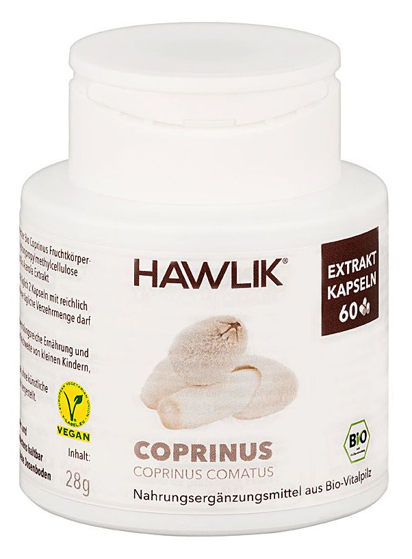 Extracto de Coprinus · Hawlik · 60 cápsulas