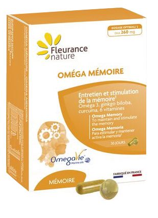 Omega Memoria · Fleurance Nature · 60 cápsulas