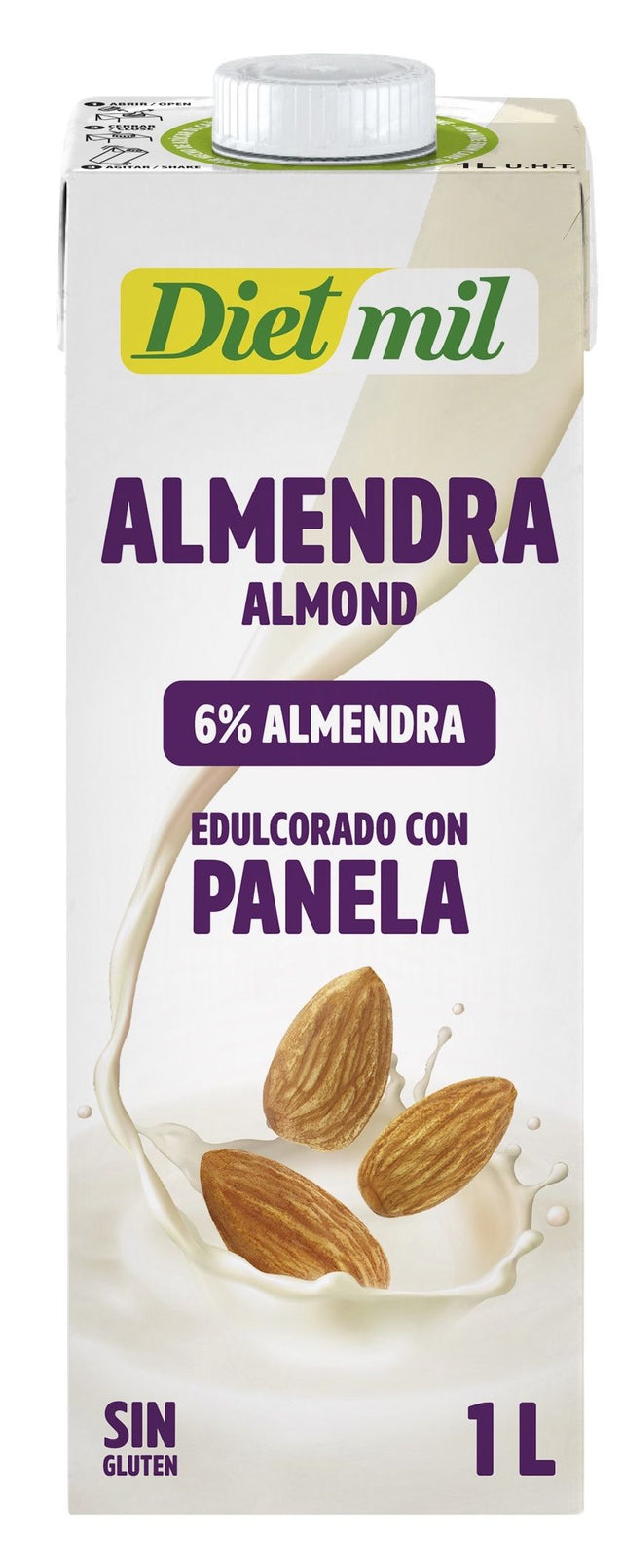 Bebida de Almendra con Panela · Dietmil · 1 litro