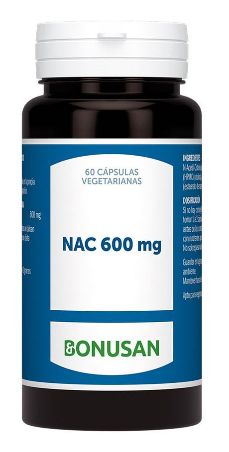 NAC 600 mg · Bonusan · 60 cápsulas