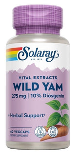 Wild Yam · Solaray · 60 cápsulas