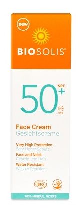 Crema Protección Solar Facial SPF50+ · Biosolis · 50 ml