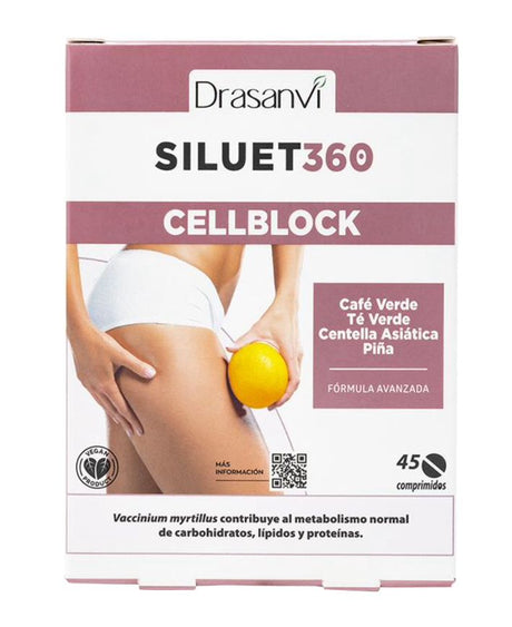 Siluet 360 - Cellblock · Drasanvi · 45 comprimidos