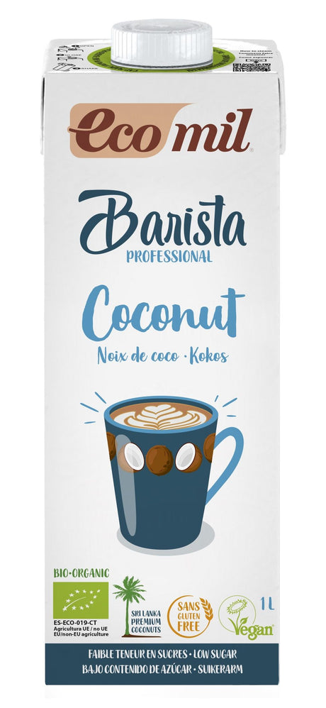 Bebida de Coco Barista Bio · Ecomil · 1 litro