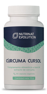 Cúrcuma Cursol Plus · Nutrinat Evolution · 30 cápsulas