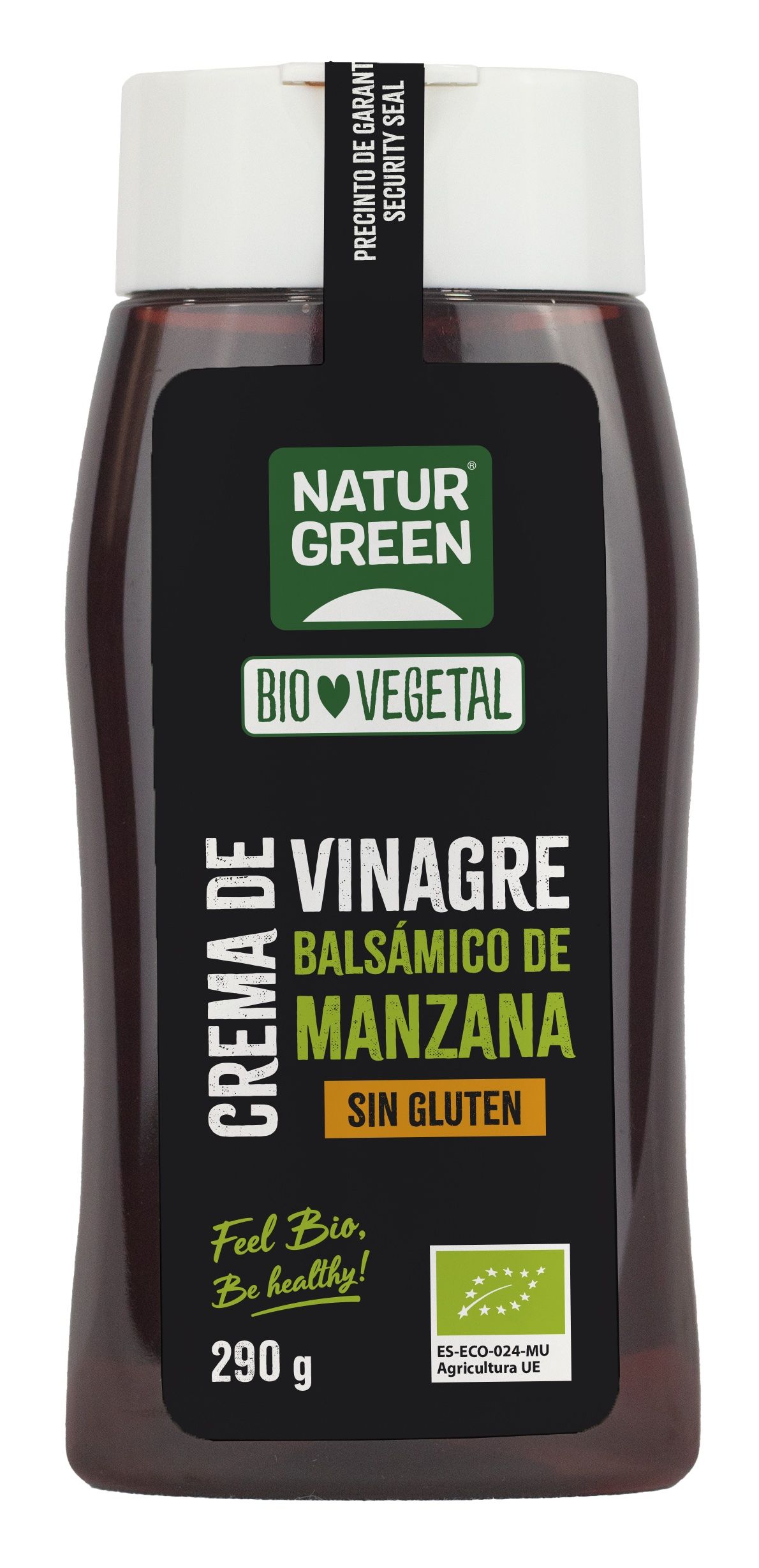 Crema de Vinagre Balsámico de Manzana · Naturgreen · 290 gramos