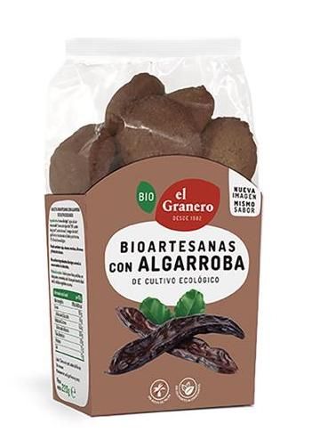 Galletas BioArtesanas con Algarroba · El Granero Integral · 250 gramos