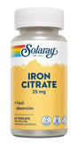 Iron (Hierro) · Solaray · 60 cápsulas