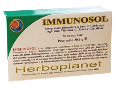 Immunosol · Herboplanet · 36 comprimidos