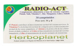 Radio-Act · Herboplanet · 30 comprimidos