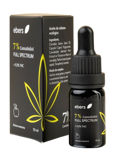 Aceite de CBD 7% Full Spectrum · Ebers · 10 ml