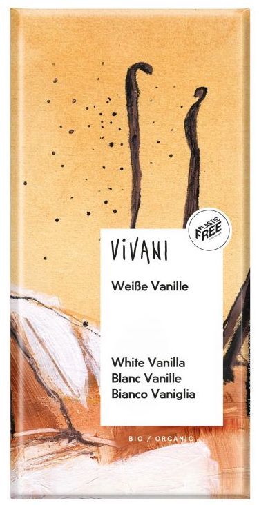 Chocolate Blanco Vainilla · Vivani · 80 gramos