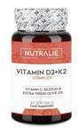 Vitamina D3 + K2 Complex · Nutralie · 60 cápsulas