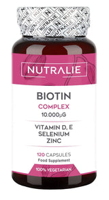 Biotina Complex · Nutralie · 120 cápsulas