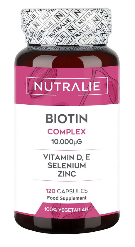 Biotina Complex · Nutralie · 120 cápsulas