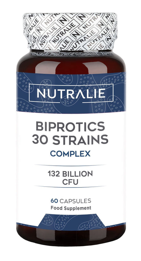 Biprotics 30 Cepas Complex · Nutralie · 60 cápsulas