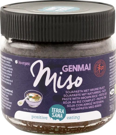 Genmai Miso Sin Pasteurizar · Terrasana · 350 gramos