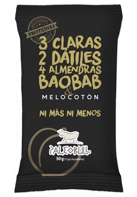 Barrita de Melocotón · Paleobull · 50 gramos