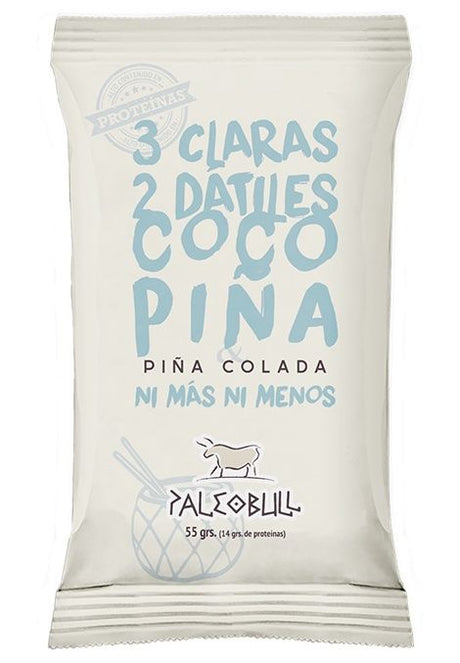 Barrita de Piña Colada · Paleobull · 55 gramos [Caducidad 02/2025]