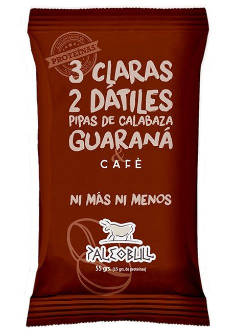 Barrita de Café y Guaraná · Paleobull · 55 gramos