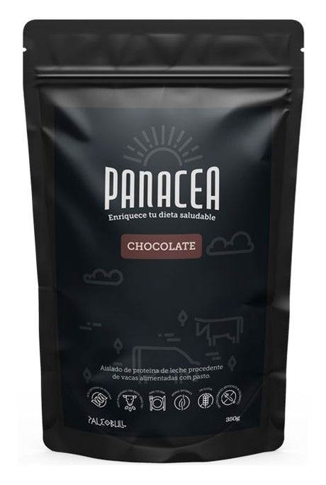 Panacea: Aislado de Proteína de Suero - Sabor Chocolate · Paleobull · 350 gramos