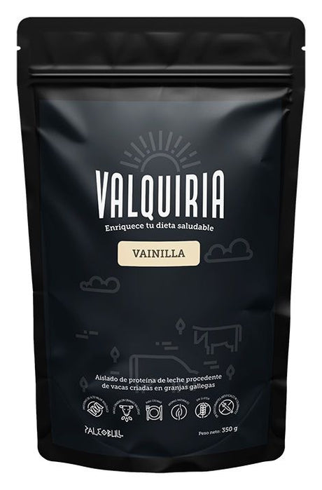 Valquiria: Aislado de Proteína de Leche - Sabor Vainilla · Paleobull · 350 gramos