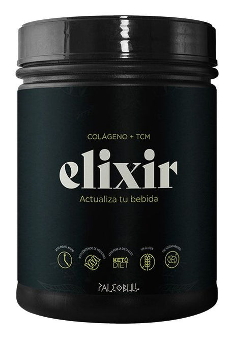 Elixir Neutro: Colágeno + Aceite MCT · Paleobull · 450 gramos