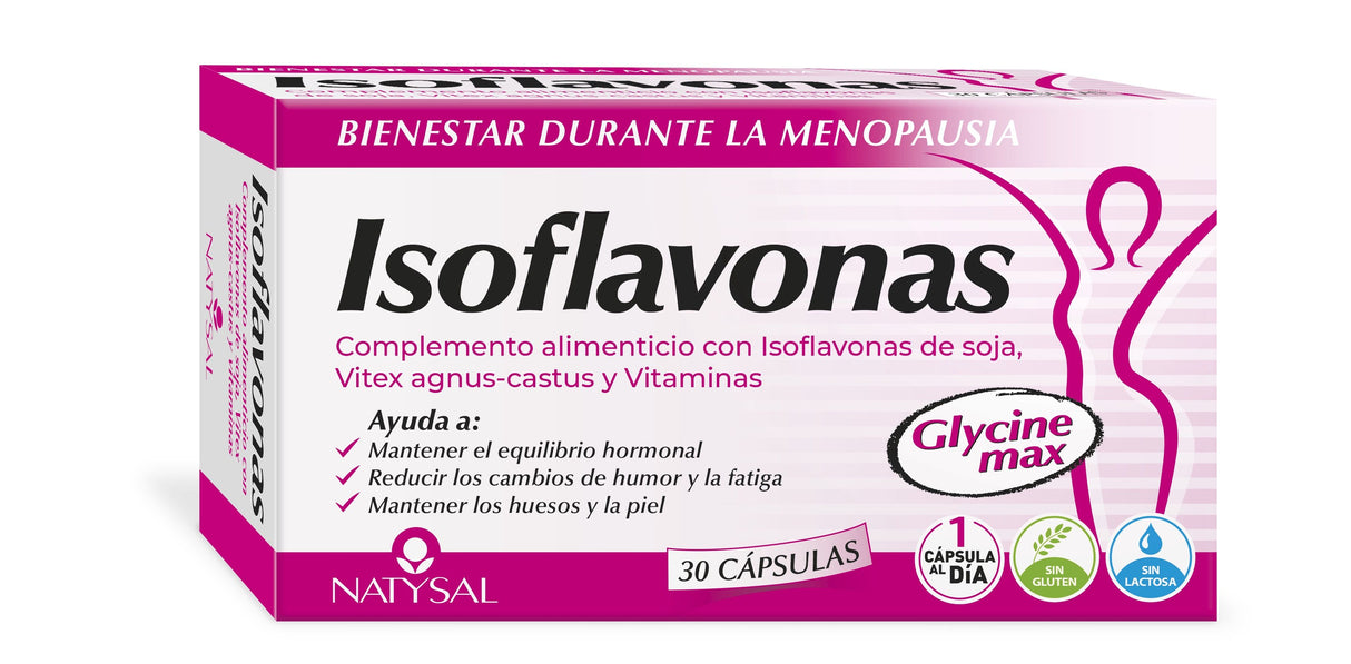 Isoflavonas · Natysal · 30 cápsulas