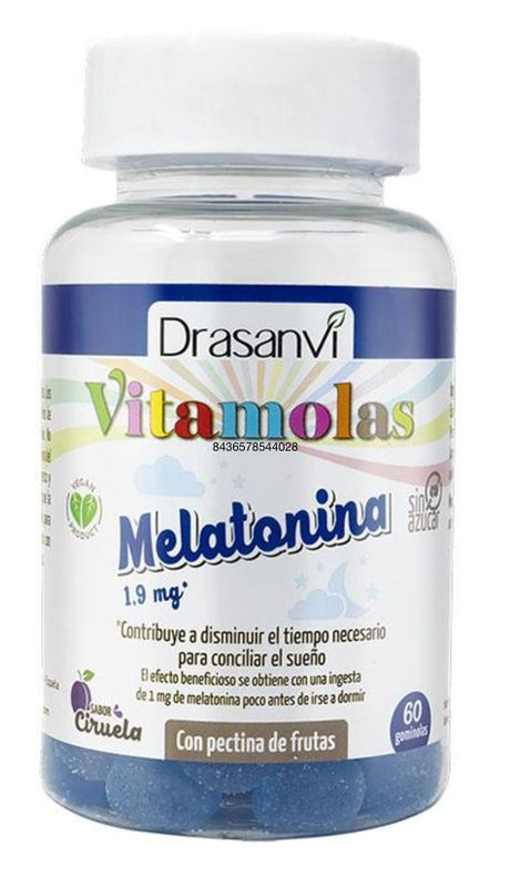 Vitamolas - Melatonina 1,9 mg · Drasanvi · 60 gominolas