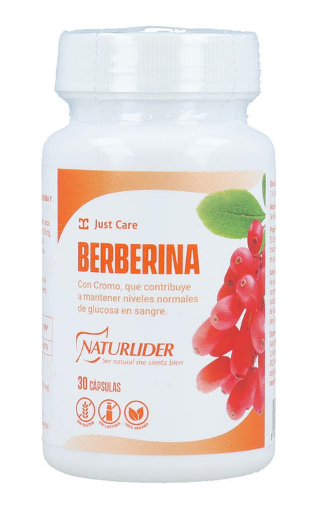 Berberina · Naturlider · 30 cápsulas