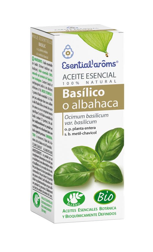 Aceite Esencial de Basílico o Albahaca · Esential'Aroms · 10 ml