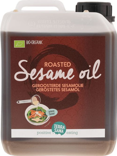 Aceite de Sésamo Tostado · Terrasana · 2,5 litros