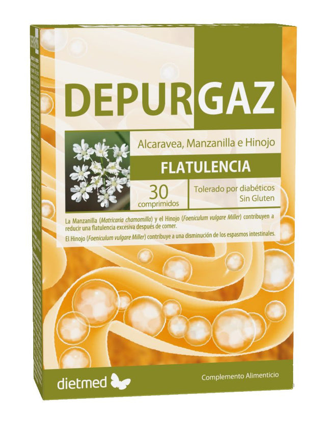 Depurgaz · DietMed · 30 comprimidos