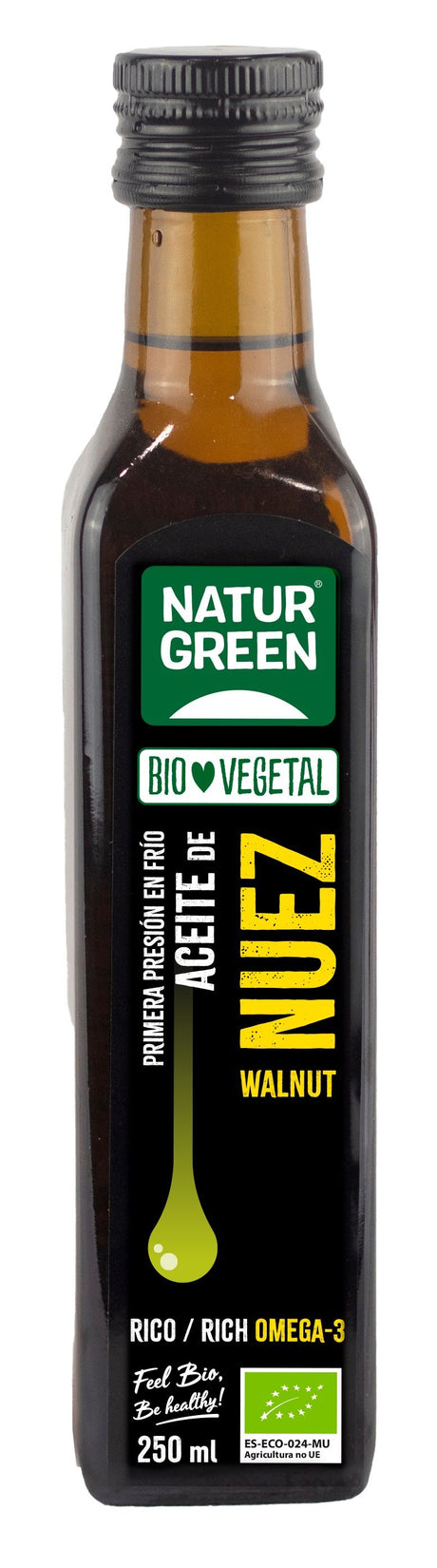 Aceite de Nuez Bio · Naturgreen · 250 ml