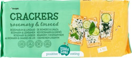 Crackers de Romero y Linaza · Terrasana · 250 gramos