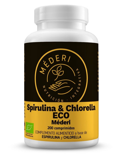 Spirulina & Chlorella Eco · Mederi · 200 comprimidos