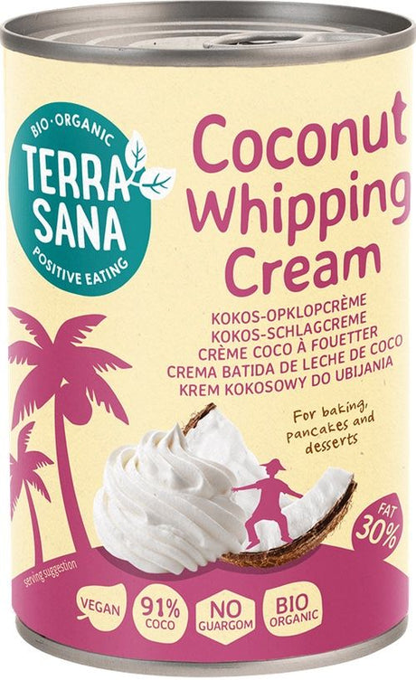 Crema Batida de Leche de Coco · Terrasana · 400 ml