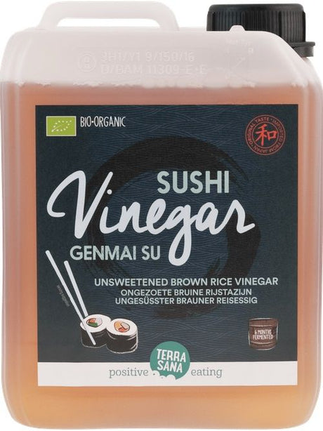 Vinagre para Sushi (Genmai Su) · Terrasana · 2,5 litros