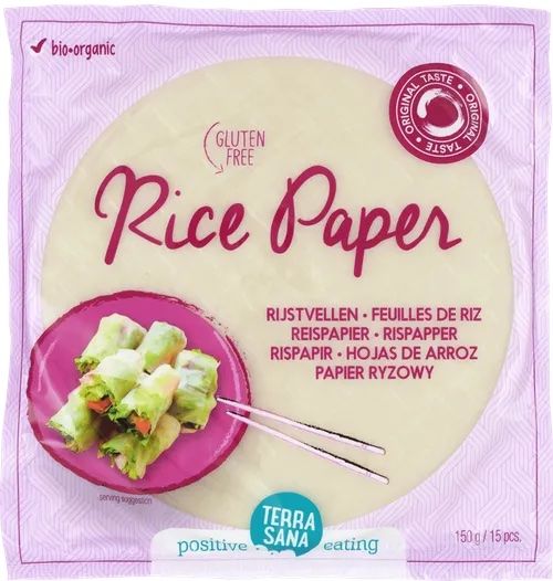 Papel de Arroz Vietnamita · Terrasana · 150 gramos