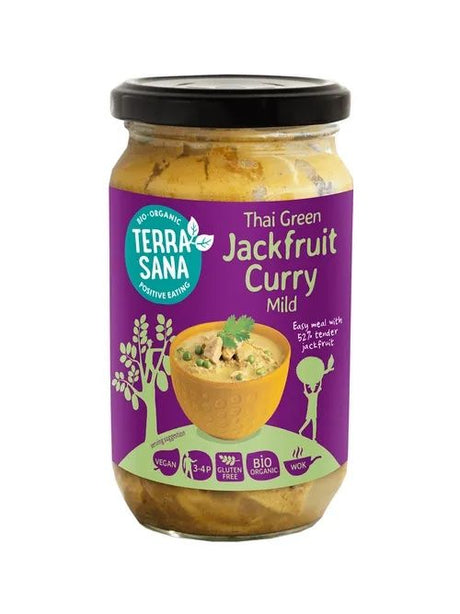 Curry Verde Tailandés con Jackfruit · Terrasana · 350 gramos