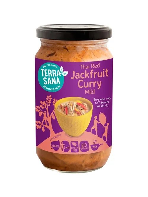 Curry Rojo Tailandés con Jackfruit · Terrasana · 350 gramos