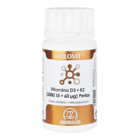 Holovit Vitamina D3 + K2  · Equisalud · 50 perlas