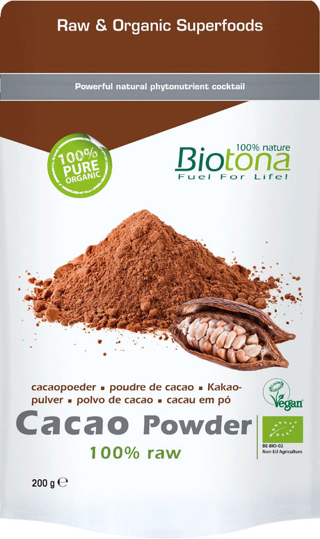 Cacao en Polvo · Biotona · 200 gramos