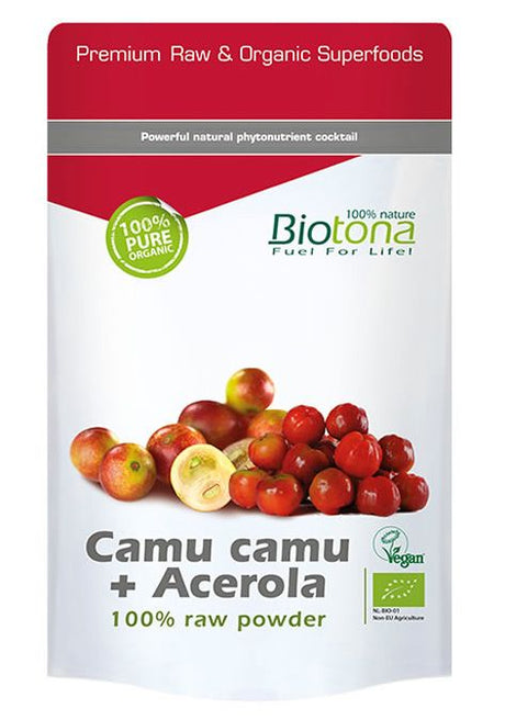 Camu Camu + Acerola · Biotona · 150 gramos