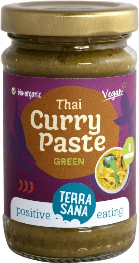 Pasta de Curry Verde Tailandés · Terrasana · 120 gramos