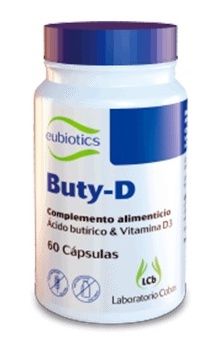 Buty-D · Eubiotics · 60 cápsulas