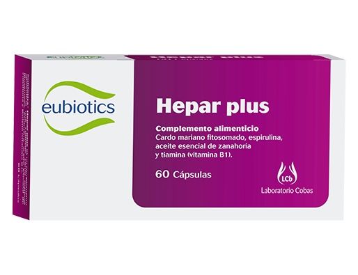 Hepar Plus · Eubiotics · 60 cápsulas