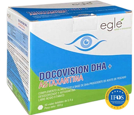 Docovision DHA + Astaxantina · Eglé · 30 viales