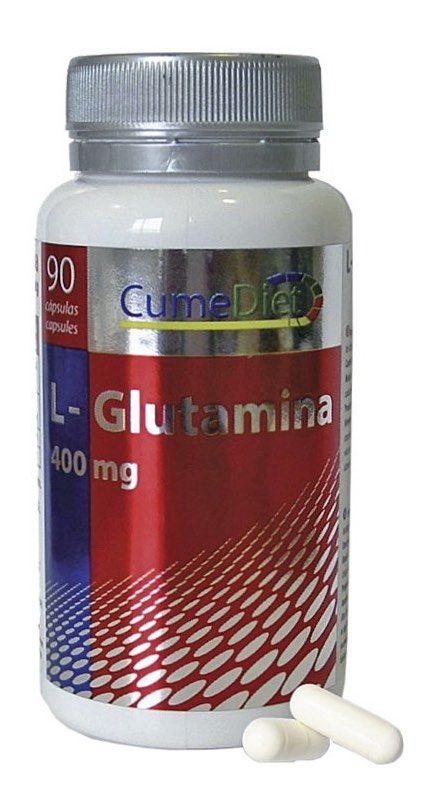 L-Glutamina 400 mg · Cumediet · 90 cápsulas